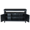 International Concepts Entertainment / TV Stand with 2 Doors, Black TV46-51